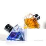 Empty 70ml Diamond Perfume Bottle Glass Luxury Spray Bottle -