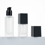 Square Frosted Lotion Bottle 15ml 20ml 30ml 40ml