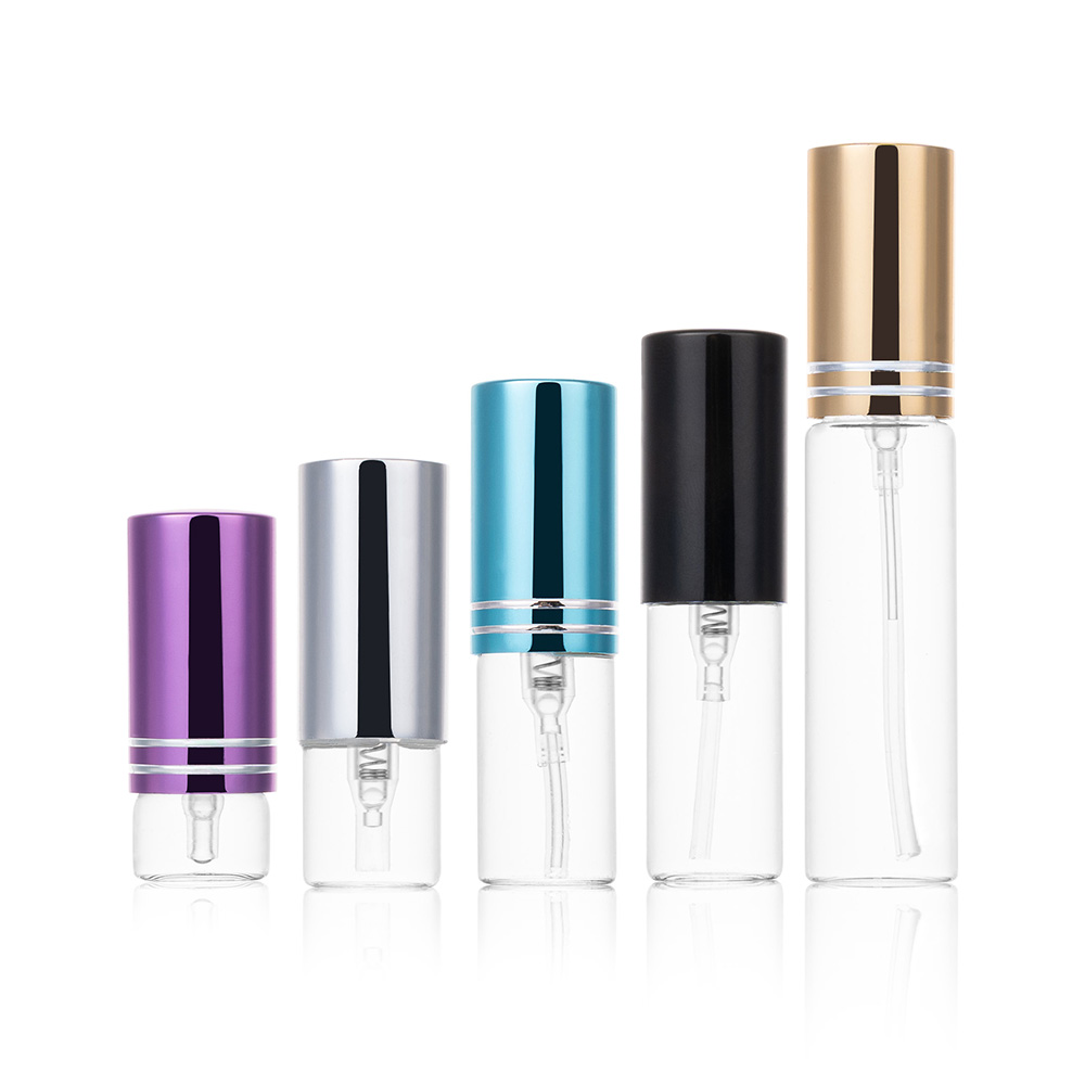 2ml 3ml 4ml 5ml 10ml Sample Perfume bottle with spray