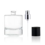 Square Perfume Bottle 50ml Glass Perfume Spray Bottle