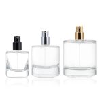 Square Perfume Bottle 50ml Glass Perfume Spray Bottle