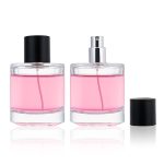 Square Perfume Bottle 50ml Glass Perfume Spray Bottle