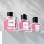 Square Perfume Bottle 50ml Glass Perfume Spray Bottle