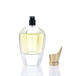 New Design 30ml 50ml 100ml Pump Perfume Spray Bottle With Golden Beak Lid -