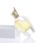 New Design 30ml 50ml 100ml Pump Perfume Spray Bottle With Golden Beak Lid -