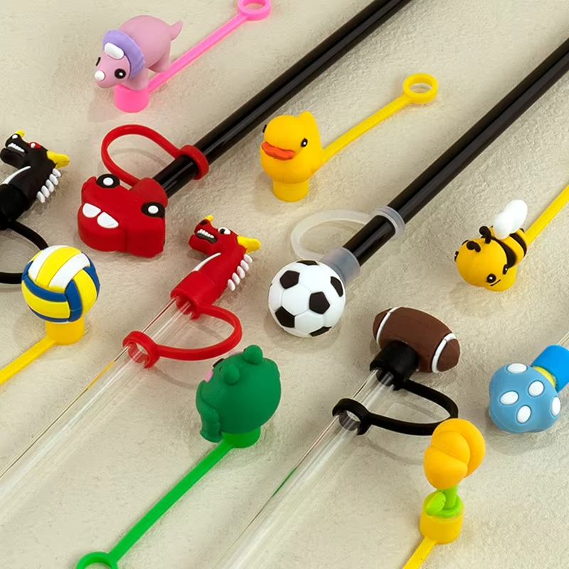 3d STRAW TOPPERS