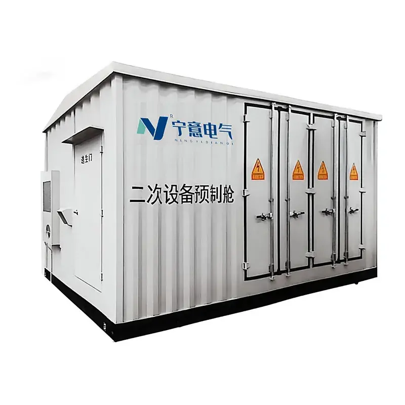 Secondary equipment prefabricated cabin