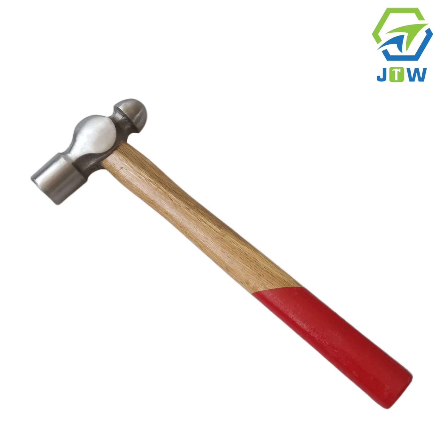 Carbon steel ball pein hammer with wooden handle