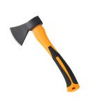 Awọn irinṣẹ Ọwọ CROWNMAN 613-Iru 600/800/1000/1500/1800g Erogba Irin TPR mu Ipago Ita gbangba Ax Survival Hatchet