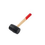 China  Wood Handle Rubber Mallet/Rubber Mallet Hammer/Black Rubber Mallet With Wooden Handle Supplier | Jintanwei