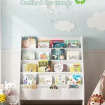 Wholesale White Color Quick Access Sturdy Kids Bookshelf Manufacturer and Supplier | HQ Kids Furniture