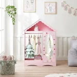 Wholesale Kids Dress Up Storage with Mirror Manufacturer and Supplier | HQ Kids Furniture