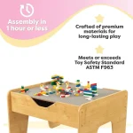 Wholesale Reversible Wooden Activity Table Manufacturer and Supplier | HQ Kids Furniture