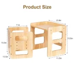 Wholesale Montessori Weaning Table and Chair Set for Toddler and Babyt Manufacturer and Supplier | HQ Kids Furniture