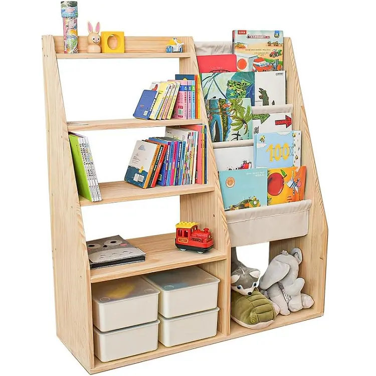 Children’s Bookcase & Toy Organizer