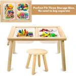 Wholesale Sensory Table & Chair Set with Storage Box Manufacturer and Supplier | HQ Kids Furniture