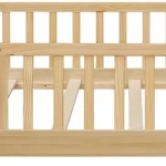 Wholesale Full Size Montessori Floor Bed Frame with Convertible Door Manufacturer and Supplier | HQ Kids Furniture