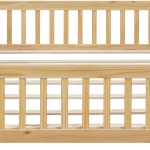 Wholesale Full Size Montessori Floor Bed Frame with Convertible Door Manufacturer and Supplier | HQ Kids Furniture