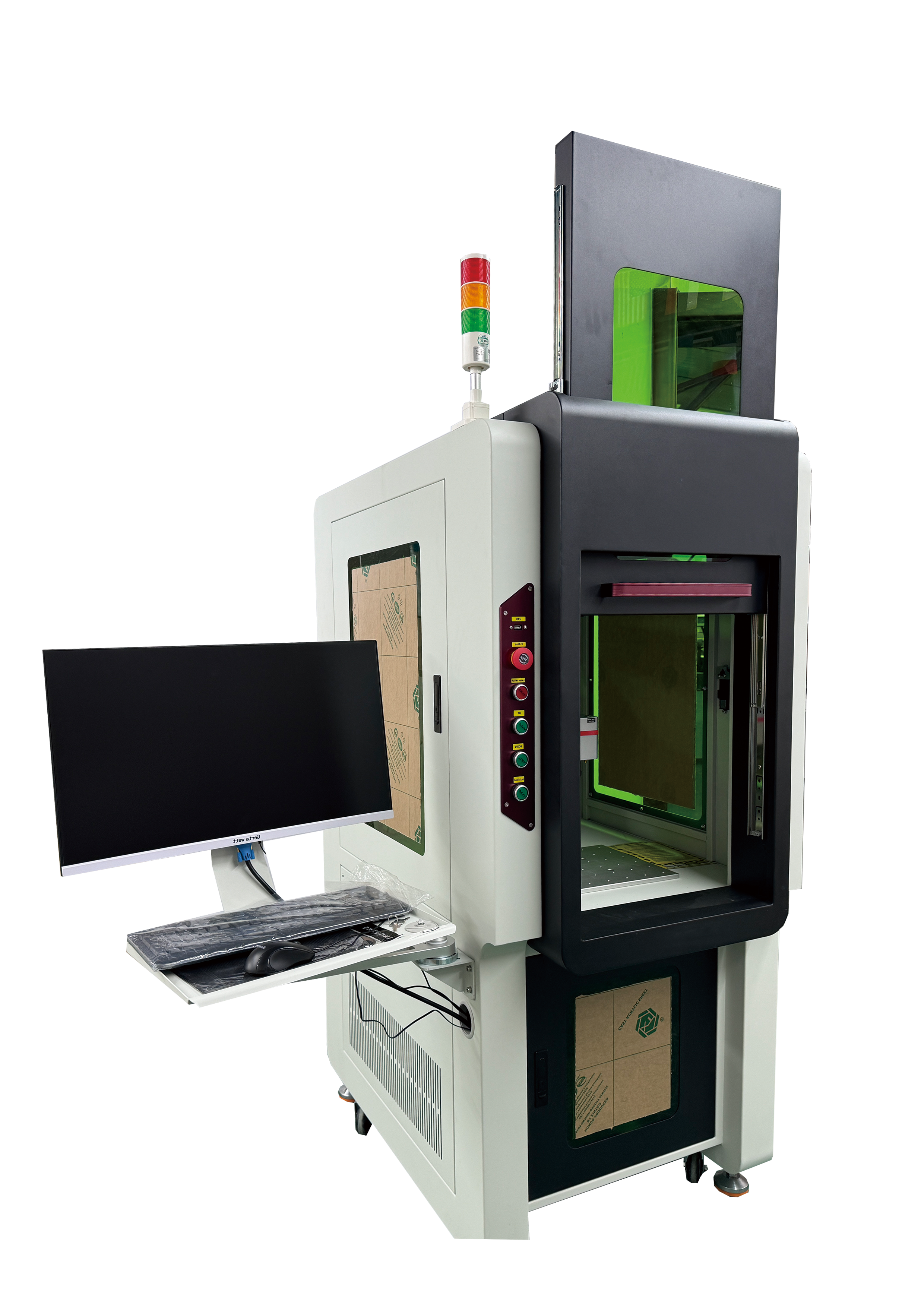 9-4Fully enclosed fiber laser marking machine
