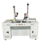 6-1 Double Head Desktop Fiber Laser Marking Machine - Liaocheng Lambd Laser Technology Co., Ltd.,