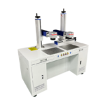 6-1 Double Head Desktop Fiber Laser Marking Machine - Liaocheng Lambd Laser Technology Co., Ltd.,