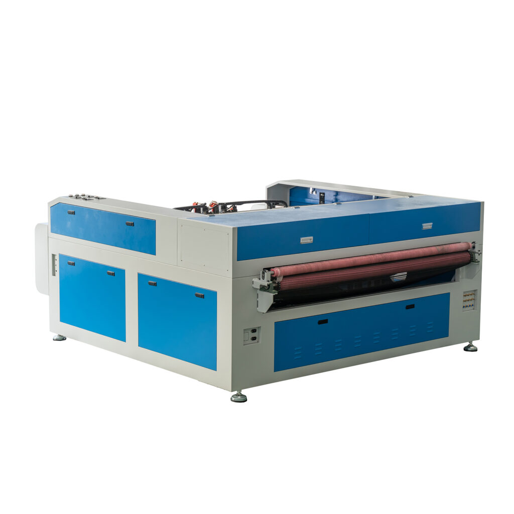 CO2 laser engraving and cutting machine four heads