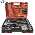 121 Pcs Tool Kit Wrench Socket Set Auto Repair Machine Repair Ratchet Wrench Socket | Jiuxing Trading