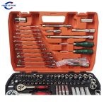 121 Pcs Tool Kit Wrench Socket Set Auto Repair Machine Repair Ratchet Wrench Socket | Jiuxing Trading