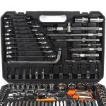 128 Pieces Tool Set PC Auto Repair Tool Set Combination Wrench Pliers Socket Batch Head | Jiuxing Trading