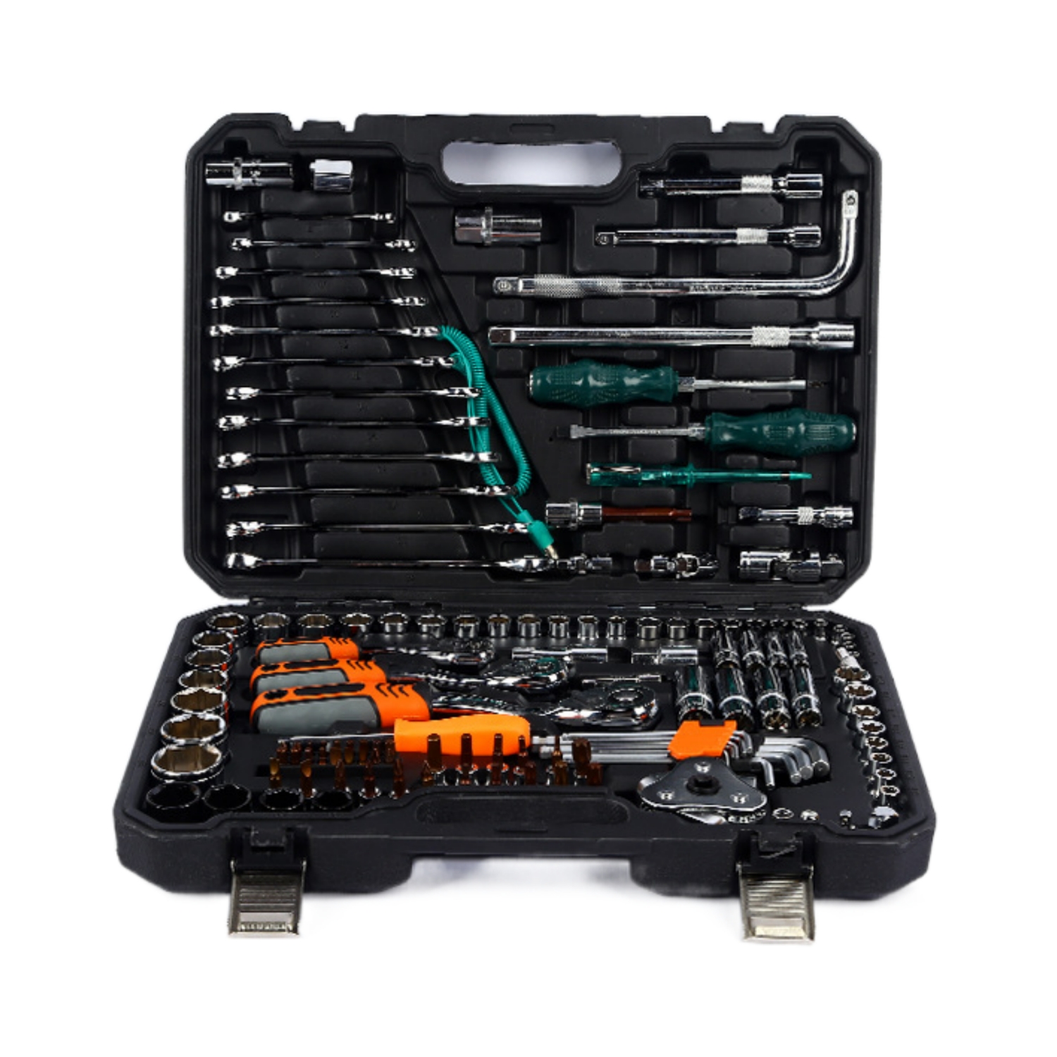 135 Pieces Tool Set Auto Repair Set Combination Tool Ratchet Bit Barrel Wrench Screwdriver