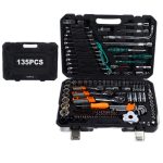 135 Pieces Tool Set Auto Repair Set Combination Tool Ratchet Bit Barrel Wrench Screwdriver | Jiuxing Trading