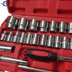 32 Pcs Tool Kit Silver-Colored Wrench Socket Set Auto Repair Machine Repair Ratchet Wrench Socket | Jiuxing Trading