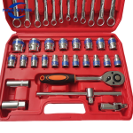 37 Pcs Tool Kit Set Socket Mechanical Repair Combination Socket Wrench Tool | Jiuxing Trading