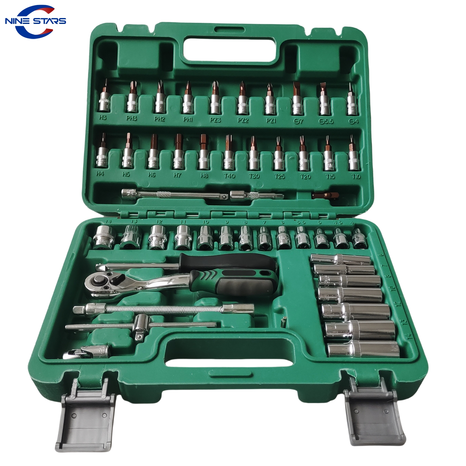 1/4″ 53 Pcs tool kit Set Socket Mechanical Repair Combination Socket Wrench Tool