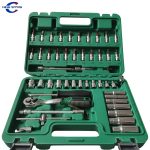 1/4″ 53 Pcs Tool Kit Set Socket Mechanical Repair Combination Socket Wrench Tool | Jiuxing Trading