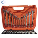 61 Pcs Tool Kit Wrench Socket Set Auto Repair Machine Repair Ratchet Wrench Socket | Jiuxing Trading