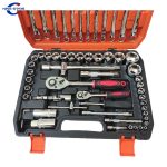 61 Pcs Tool Kit Wrench Socket Set Auto Repair Machine Repair Ratchet Wrench Socket | Jiuxing Trading