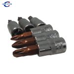 1/4"DR.Bit Socket Cross Bit Screwdriver Bit | Jiuxing Trading