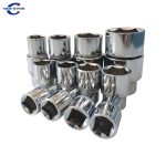 1/2 Silver Socket Set Hex Socket 6 Point High Quality Socket Tool Set | Jiuxing Trading