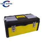 Tool Box 19 Inch Plastic Iron Tool Box Portable Tool Box | Jiuxing Trading