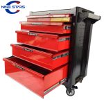 Tool Cabinet Red 5 Drawer Tool Cabinet Mobile Tool Cart | Jiuxing Trading