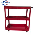 Thickened Tool Trolley Three-Layer Tool Trolley Mobile Tool Cart | Jiuxing Trading