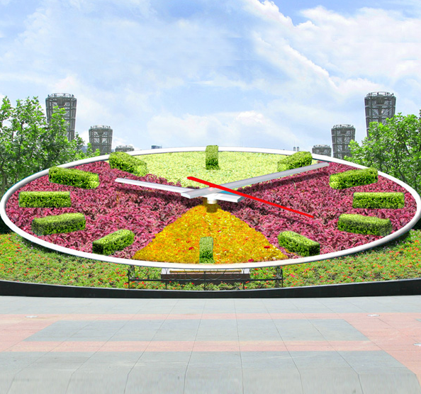 CJ-6700 series (3-50 meter three-hand garden clock)