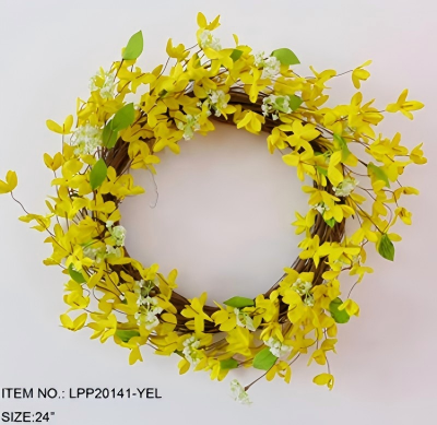 Fake Yellow Wreath