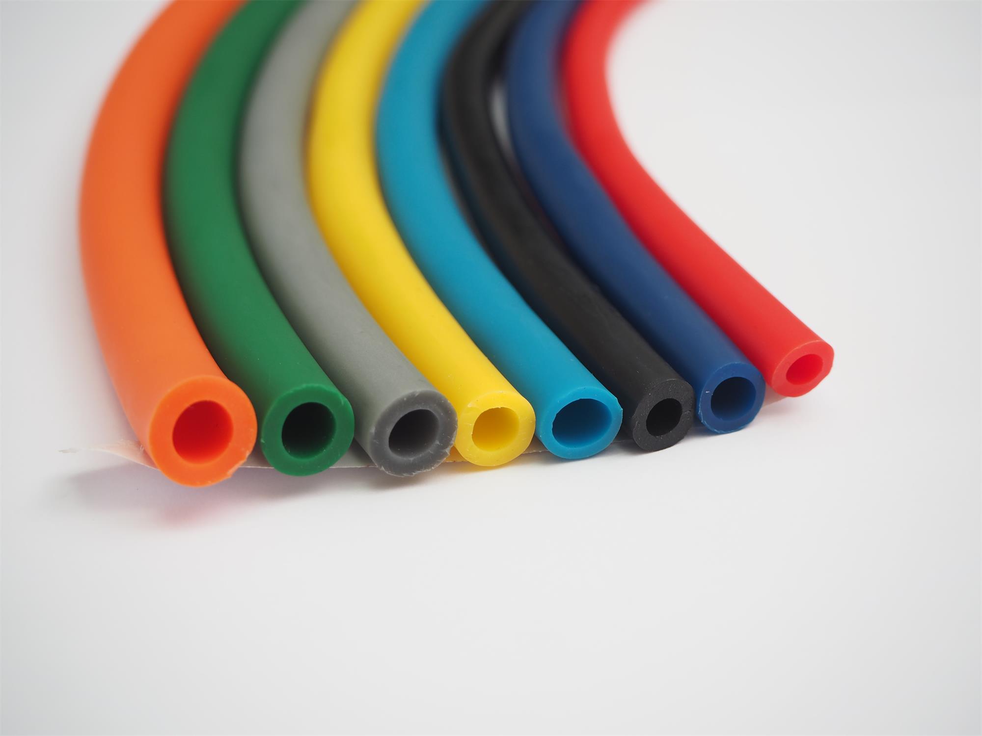 Single-layer latex hose
