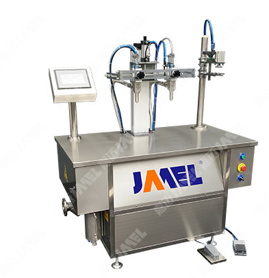 Double Head Metering Pump Small Packaging Filling Machine