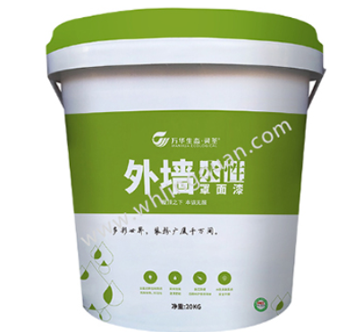 Multicolor Exterior Water-based Topcoat Paint