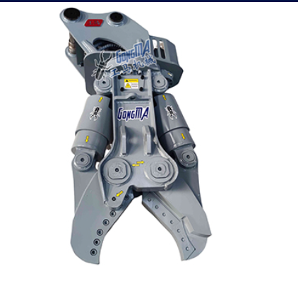 Small Excavator Dual Cylinder Hydraulic Shears