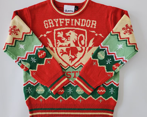 Gryffindor Theme Knit Sweater