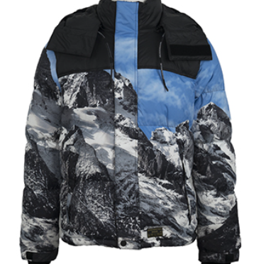 Men’s short down jacket
